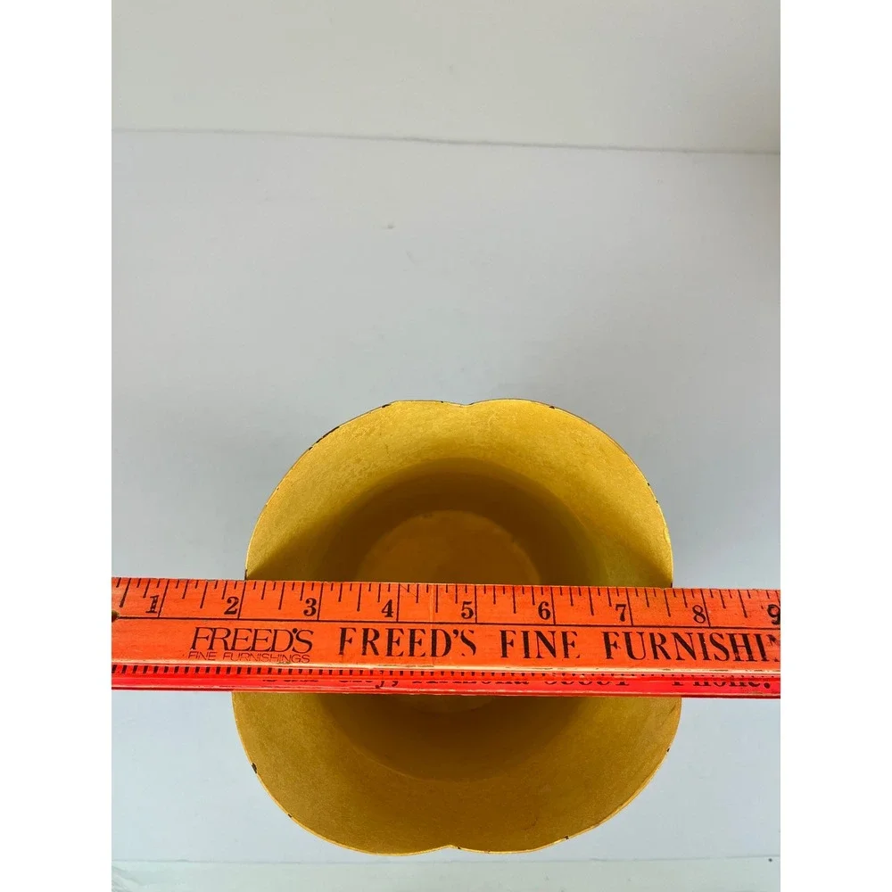 Lenox Winter Greetings Cardinal Metal Wine Cooler Ice Bucket Yellow Holly